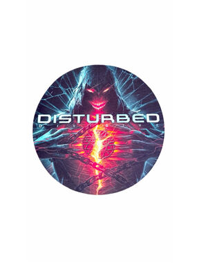 NWOT Disturbed Promo Vinyl Felt Slipmat